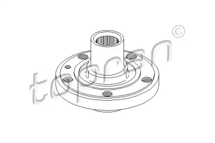 Ступица колеса TOPRAN 107 952