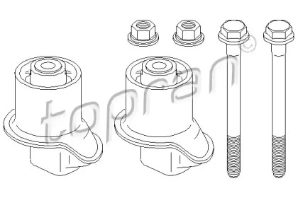 Комплект подшипника TOPRAN 111 007