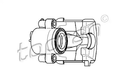 Тормозной суппорт TOPRAN 110 282