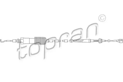 Трос TOPRAN 109 714