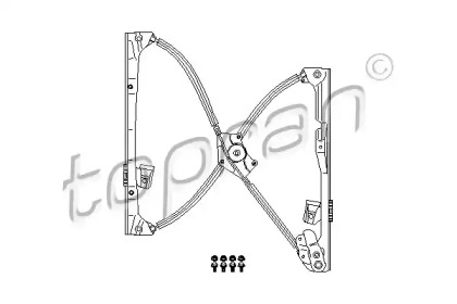 Подъемное устройство для окон TOPRAN 111 271