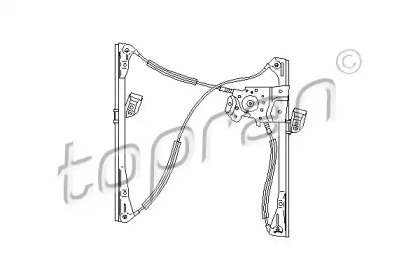 Подъемное устройство для окон TOPRAN 111 709