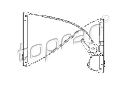 Подъемное устройство для окон TOPRAN 111 697