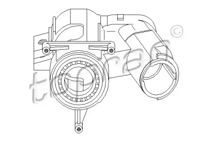 Замок TOPRAN 102 413
