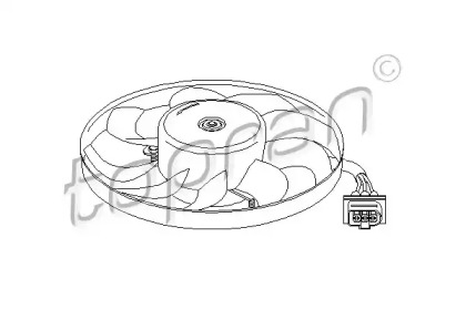 Вентилятор TOPRAN 107 706