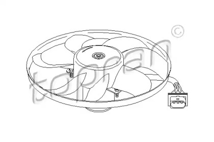 Вентилятор TOPRAN 107 704