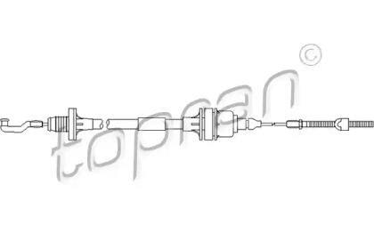 Трос TOPRAN 201 350