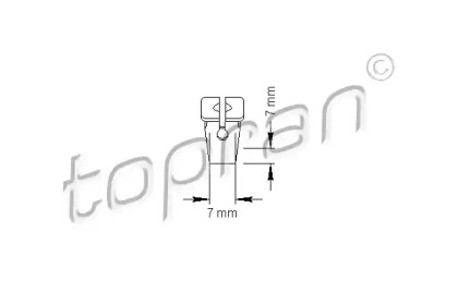 Гайка TOPRAN 205 803