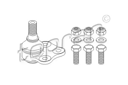 Шарнир TOPRAN 207 549