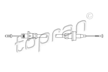 Трос TOPRAN 302 769