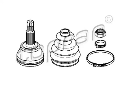 Шарнирный комплект TOPRAN 300 886