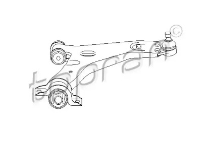 Рычаг независимой подвески колеса TOPRAN 301 584