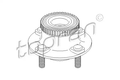 Ступица колеса TOPRAN 300 280