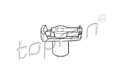 Бегунок распределителя зажигания TOPRAN 300 338