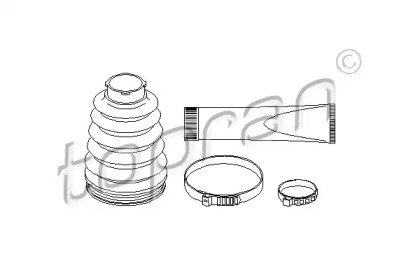 Комплект пыльника TOPRAN 400 729