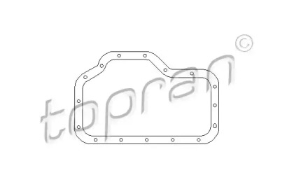 Прокладкa TOPRAN 500 776