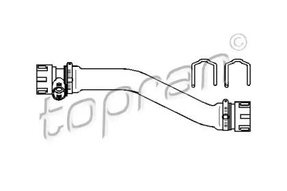 Шлангопровод TOPRAN 501 574