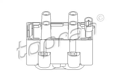 Катушка зажигания TOPRAN 700 123