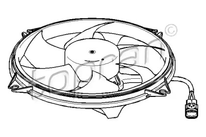 Вентилятор TOPRAN 721 542