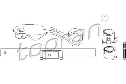 Возвратная вилка TOPRAN 722 140