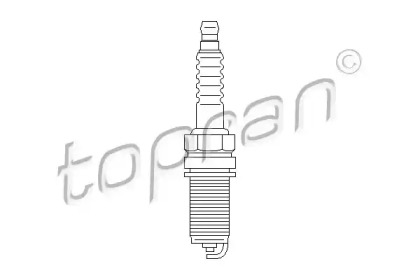 Свеча зажигания TOPRAN 721 024