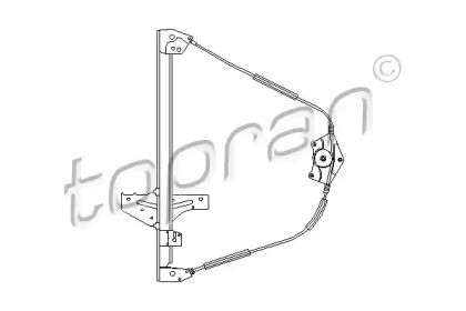 Подъемное устройство для окон TOPRAN 721 756