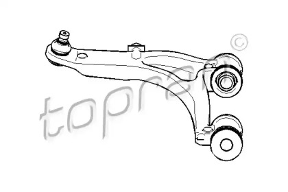 Рычаг независимой подвески колеса TOPRAN 207 783