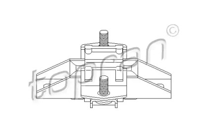 Подвеска TOPRAN 407 827