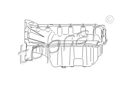 Масляный поддон TOPRAN 722 773