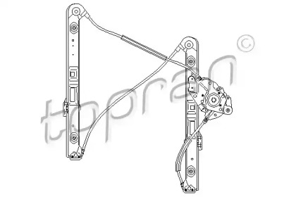Подъемное устройство для окон TOPRAN 501 824
