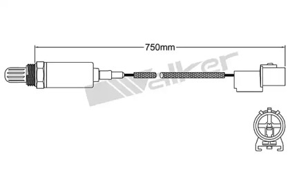 Датчик WALKER PRODUCTS 250-21066