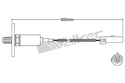 Датчик WALKER PRODUCTS 250-21072