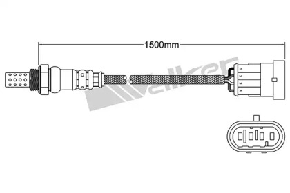 Датчик WALKER PRODUCTS 250-241015