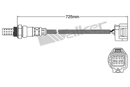 Датчик WALKER PRODUCTS 250-241063