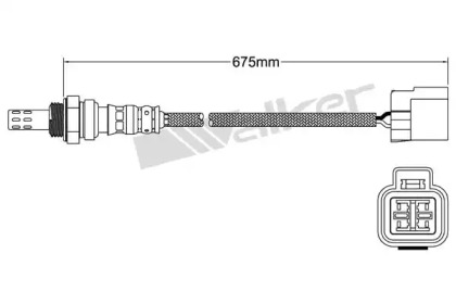 Датчик WALKER PRODUCTS 250-241080