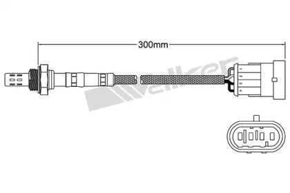 Датчик WALKER PRODUCTS 250-24190