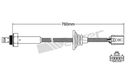 Датчик WALKER PRODUCTS 250-24541