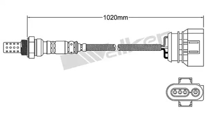 Датчик WALKER PRODUCTS 250-24555