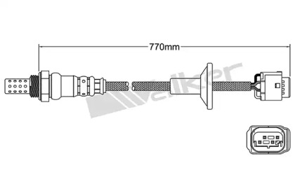 Датчик WALKER PRODUCTS 250-24566