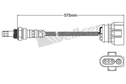 Датчик WALKER PRODUCTS 250-24719