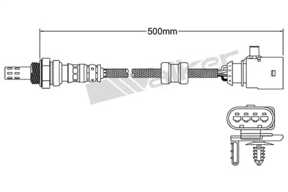 Датчик WALKER PRODUCTS 250-24797