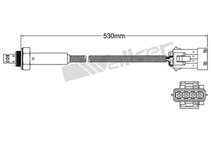 Датчик WALKER PRODUCTS 250-24814