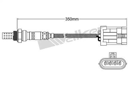 Датчик WALKER PRODUCTS 250-24973