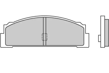 Комплект тормозных колодок E.T.F. 12-0003