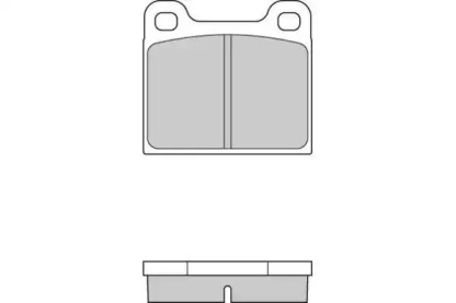 Комплект тормозных колодок E.T.F. 12-0009