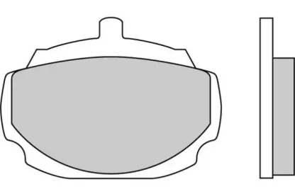 Комплект тормозных колодок E.T.F. 12-0033