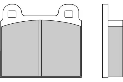 Комплект тормозных колодок E.T.F. 12-0082