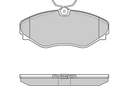 Комплект тормозных колодок E.T.F. 12-1011