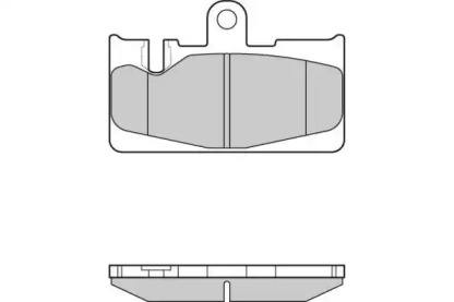 Комплект тормозных колодок E.T.F. 12-1022