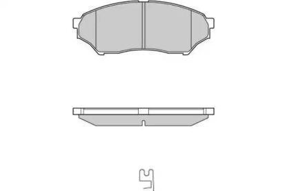 Комплект тормозных колодок E.T.F. 12-1036